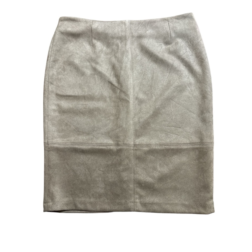 Preston & York Tan Cream Pencil Skirt Knee-Length Workwear Size 12